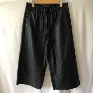 Banana Republic Faux Leather Gaucho Pant